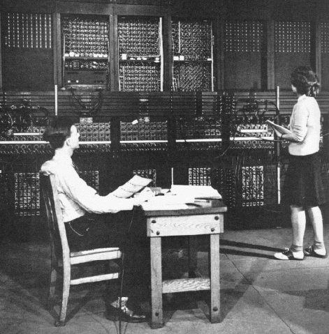 ENIAC programming card